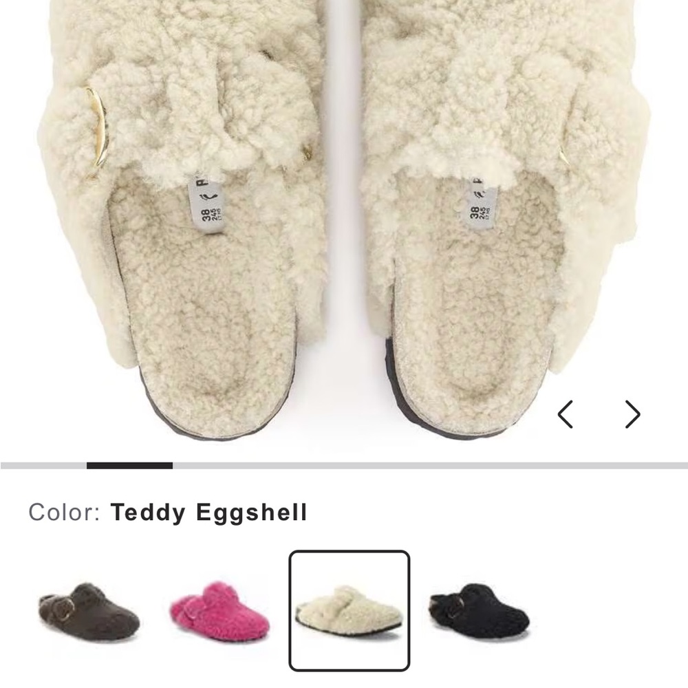 Birkenstock Eggshell Women's Slippers